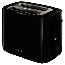Philips HD2595 Daily Collection 2-Slice Toaster Black